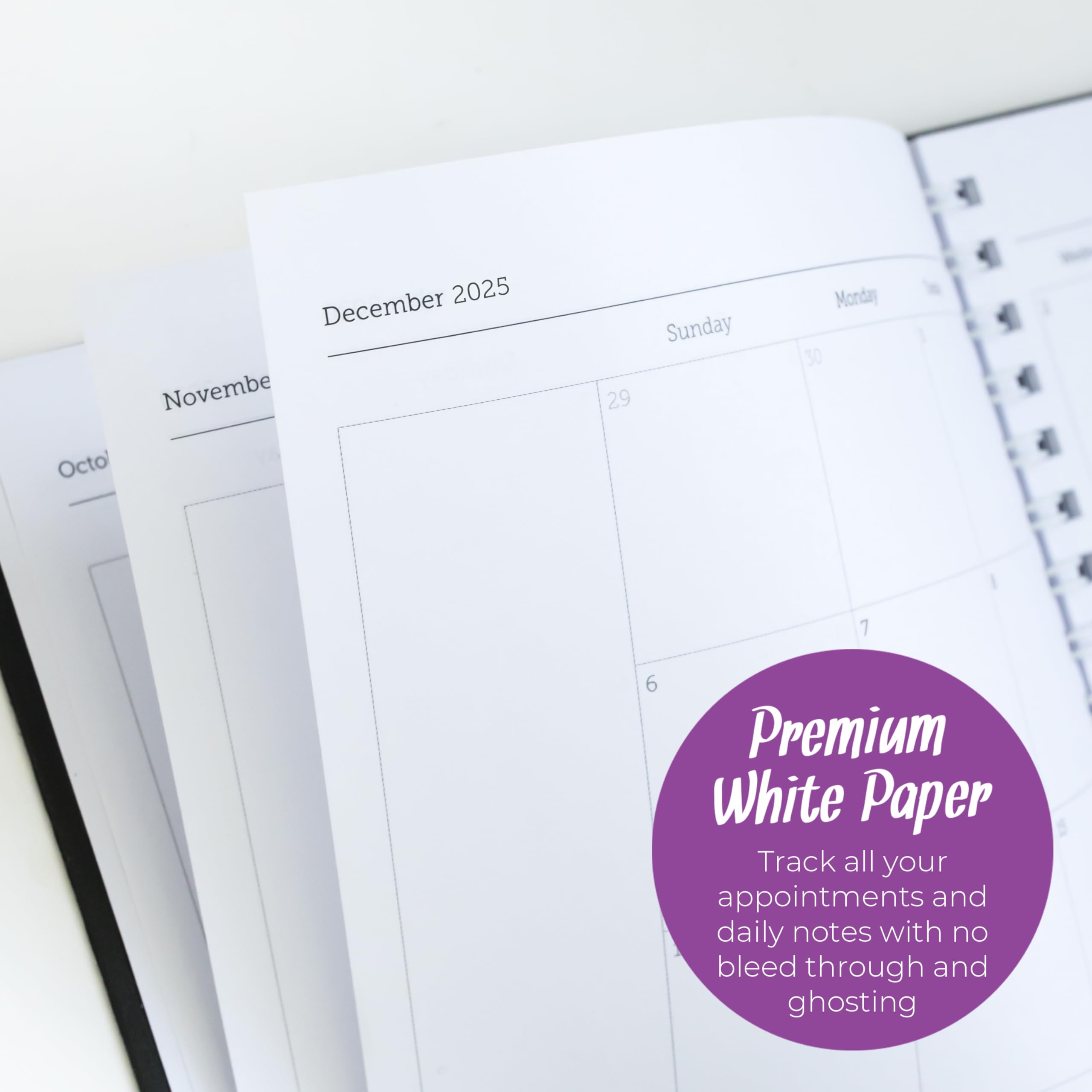 WallDeca 2024-2025 Academic Planner - 18 Month Weekly & Monthly Organizer (July 2024 - December 2025) with Flexible Cover & Notes Pages, 5.9