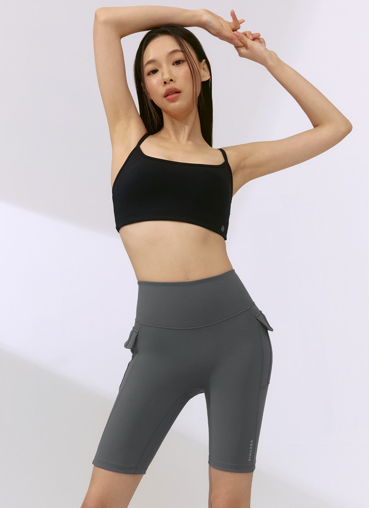 Black Label 360N Out Pocket Leggings for Women - High Waisted Yoga Pants with Side Pockets - 4.5