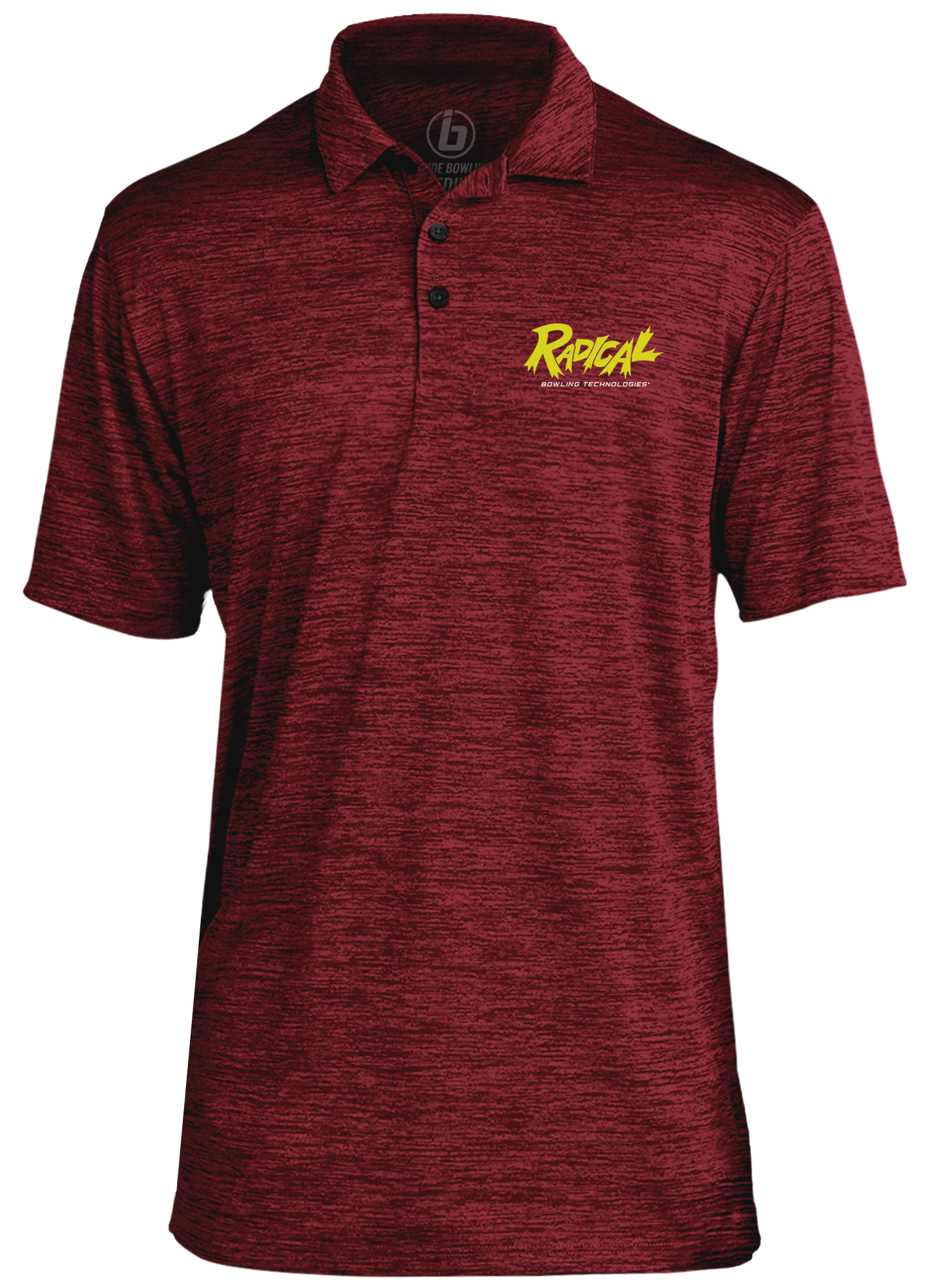 Radical Bowling Performance Polo Shirt - Moisture Wicking & Breathable for Competitive Bowlers - Perfect for League Play & Tournament Comfort