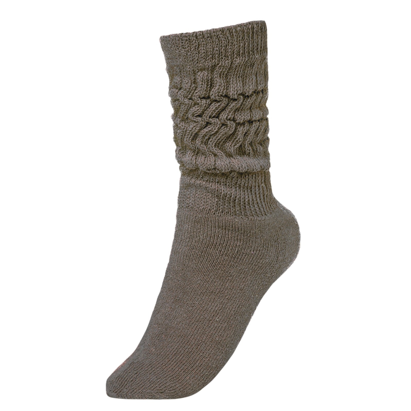 BRUBAKER Women's & Men's Athletic Slouch Socks - Breathable Workout Socks for Gym, Running, Yoga & Sports - Non-Slip Comfort for Active Lifestyles
