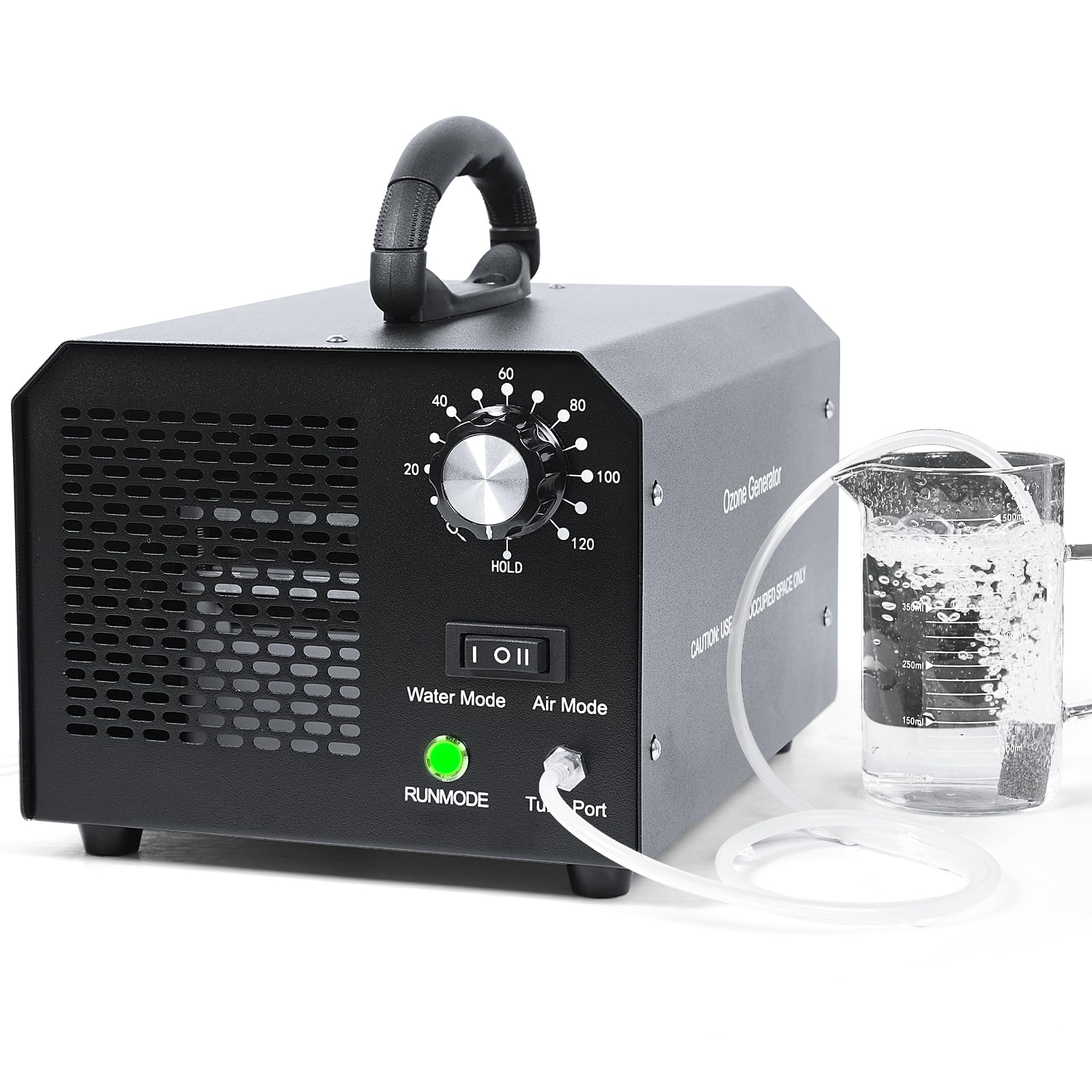 FELLAT 10000mg/h Industrial Ozone Generator Air Purifier - Dual Air & Water Mode O3 Machine with Timer for Smoke, Pet Odors, Kitchen Smells | Purify Home, Office, Restaurants & Freshen Fruits/Veggies