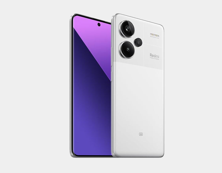 Xiaomi Redmi Note 13 Pro+ 5G Smartphone 512GB ROM 12GB RAM Dual SIM Unlocked GSM - Moonlight White | Premium Android Phone for Gaming, Photography & Streaming