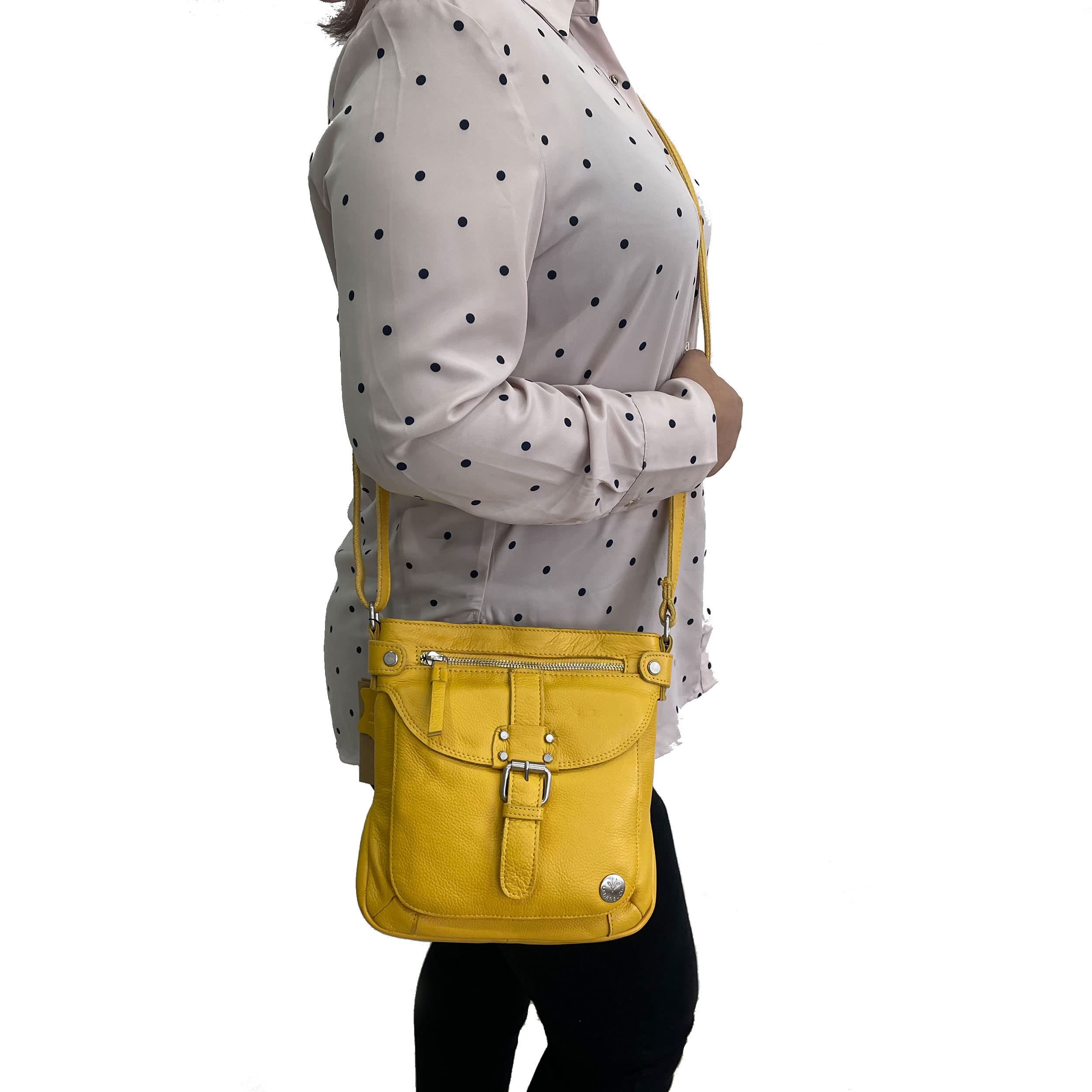 Genuine Leather Small Crossbody Purse for Women - Soft & Stylish Shoulder Bag for Everyday Use, Travel, and Shopping