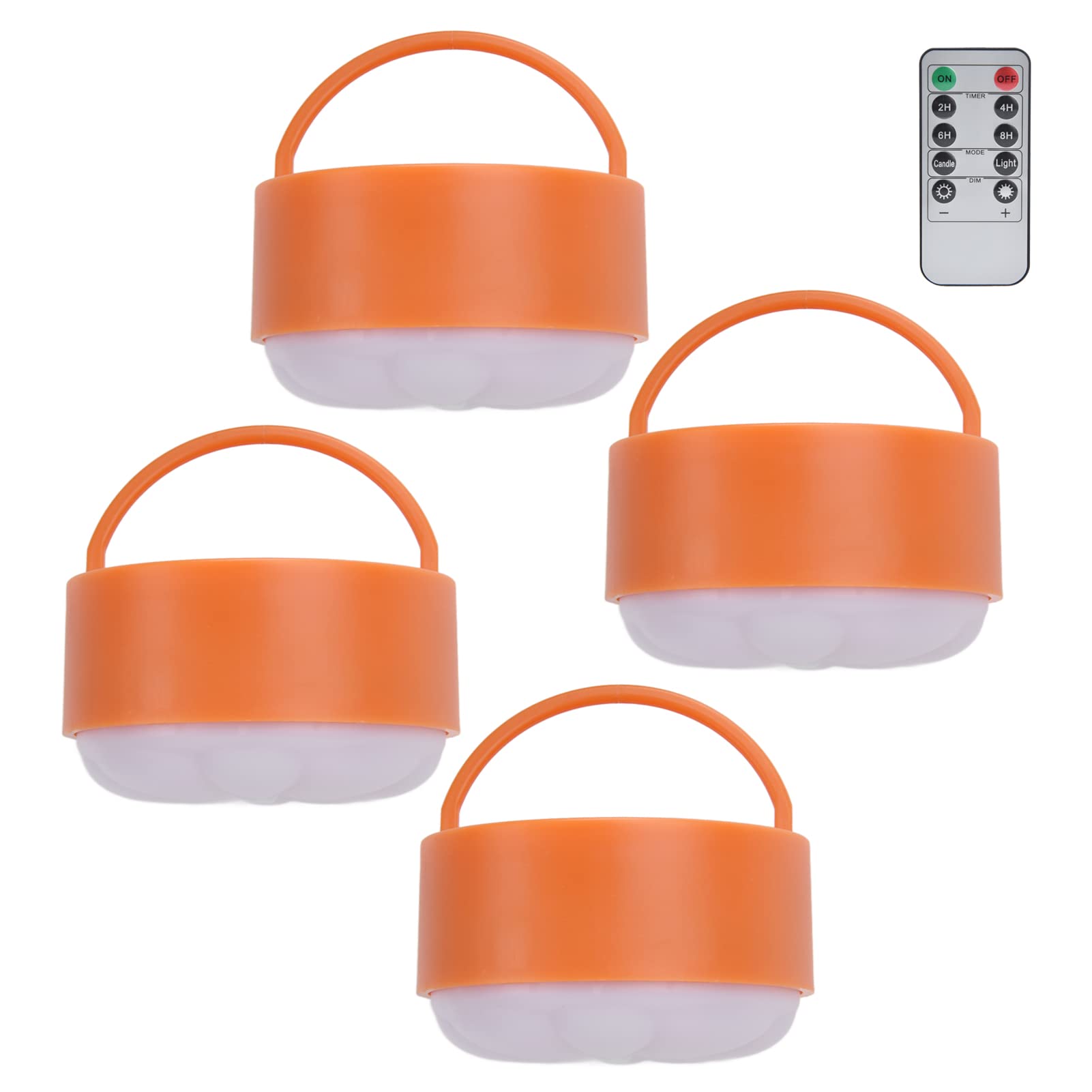 LED Pumpkin Lights - Halloween Party Decor, Dimmable & Lightweight for Home, Living Room, Outdoor & Indoor Decorations