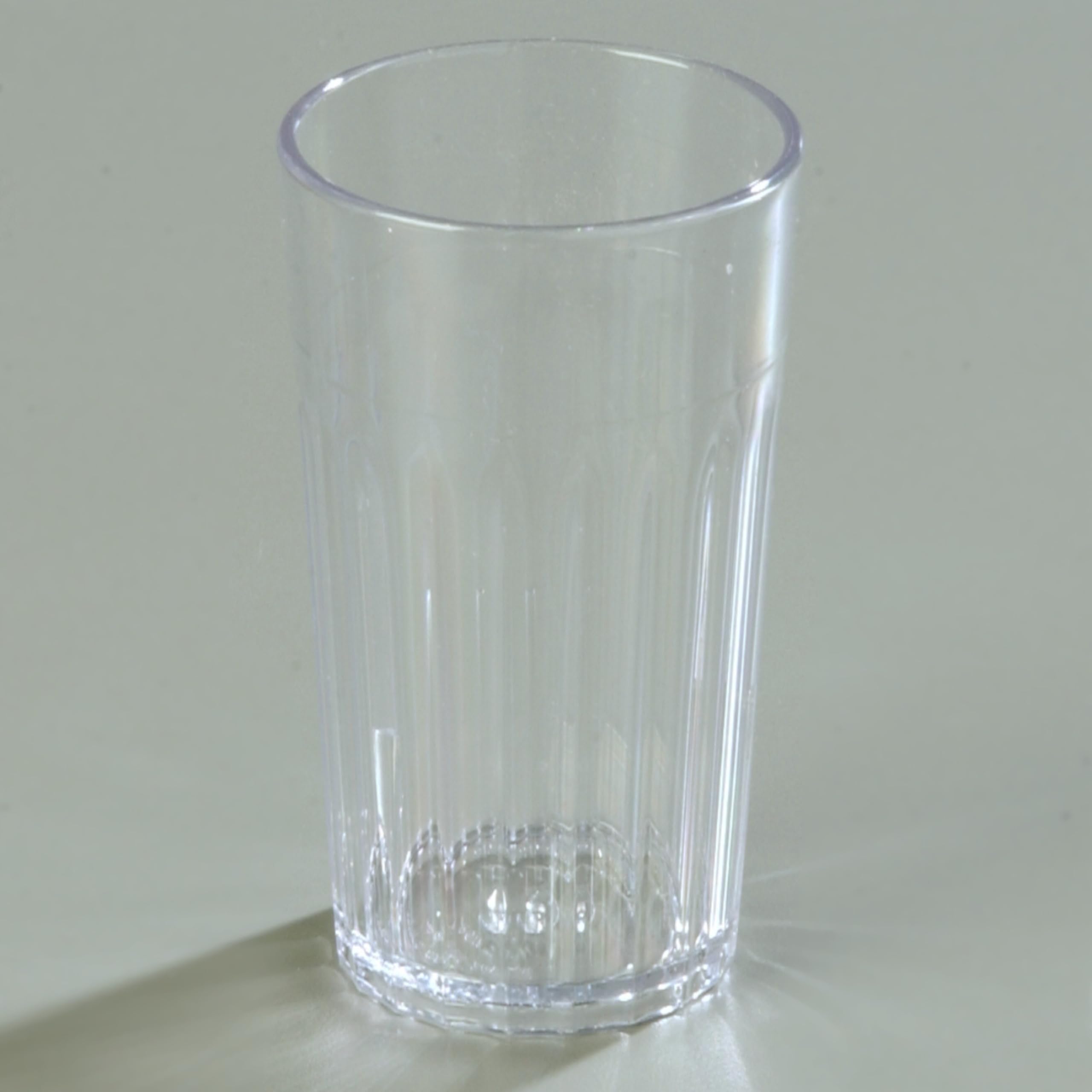 Carlisle 4.2 oz Clear Plastic Bistro Tumblers - Bulk Pack of 144 - Durable Restaurant & Catering Drinkware for Commercial Kitchens, Cafes, and Buffet Service