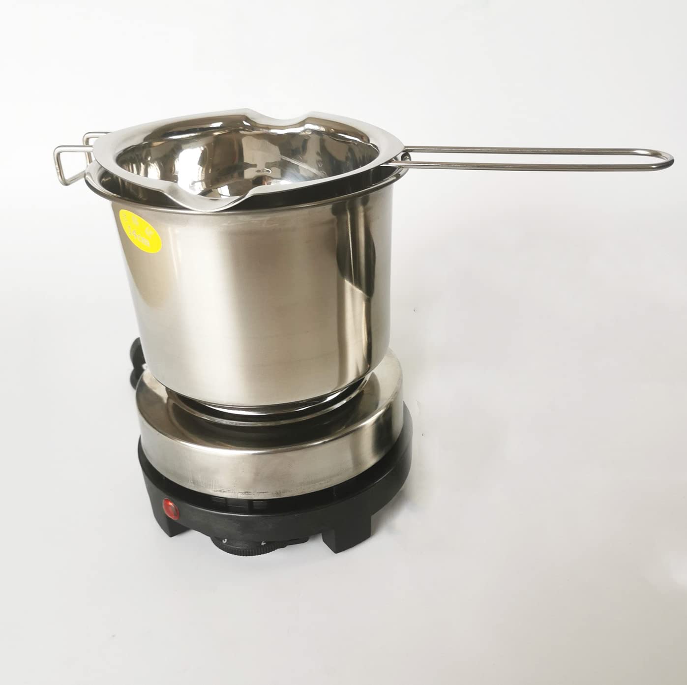XALO Wax Warmer Kit - Mini Stainless Steel Wax Melting Pot for DIY Candle Making, Aromatherapy, Wax Melts | Perfect for Home Spa, Gift Making & Handcraft Projects