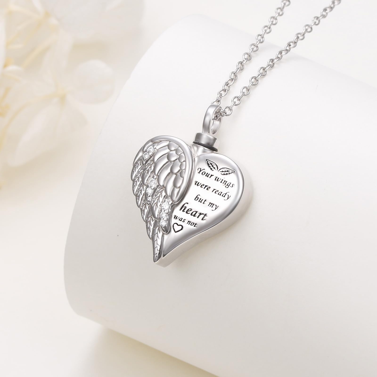 925 Sterling Silver Celtic Urn Necklace for Women - Butterfly, Tree of Life, Angel Wings, Irish Claddagh & Guitar Memorial Jewelry | Ashes Keepsake, Loss Remembrance Gift for Easter, Day of the Dead & Special Occasions