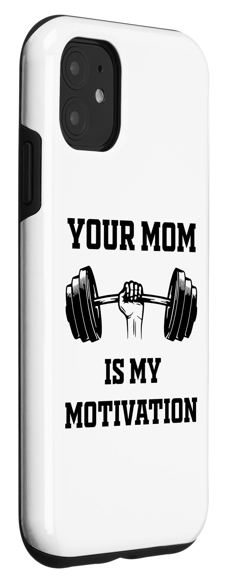 iPhone 11 Case - Funny Gym Motivation Phone Cover for Workout & Fitness - Perfect for Moms, Cardio Enthusiasts & Gym Lovers