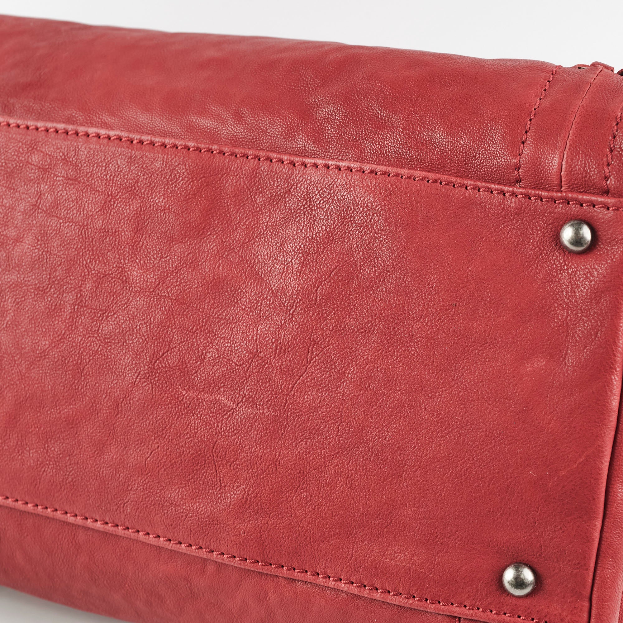 Chanel CC Chain Leather Tote Bag in Red - Luxury Designer Handbag for Women, Perfect for Work, Travel & Everyday Use