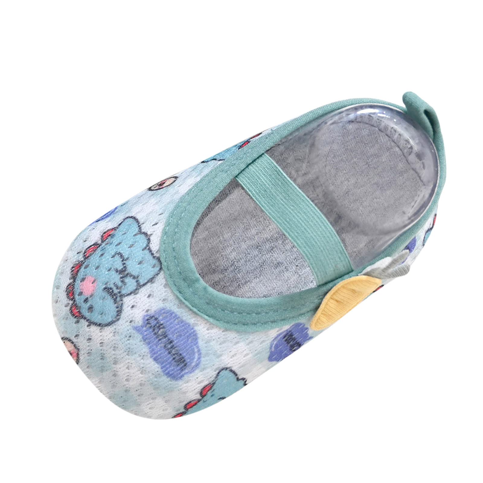 **Gaoqi Kids' Black Cartoon Water Shoes - Non-Slip Barefoot Aqua Socks for Boys & Girls - Perfect for Swimming, Beach, and Pool Play**