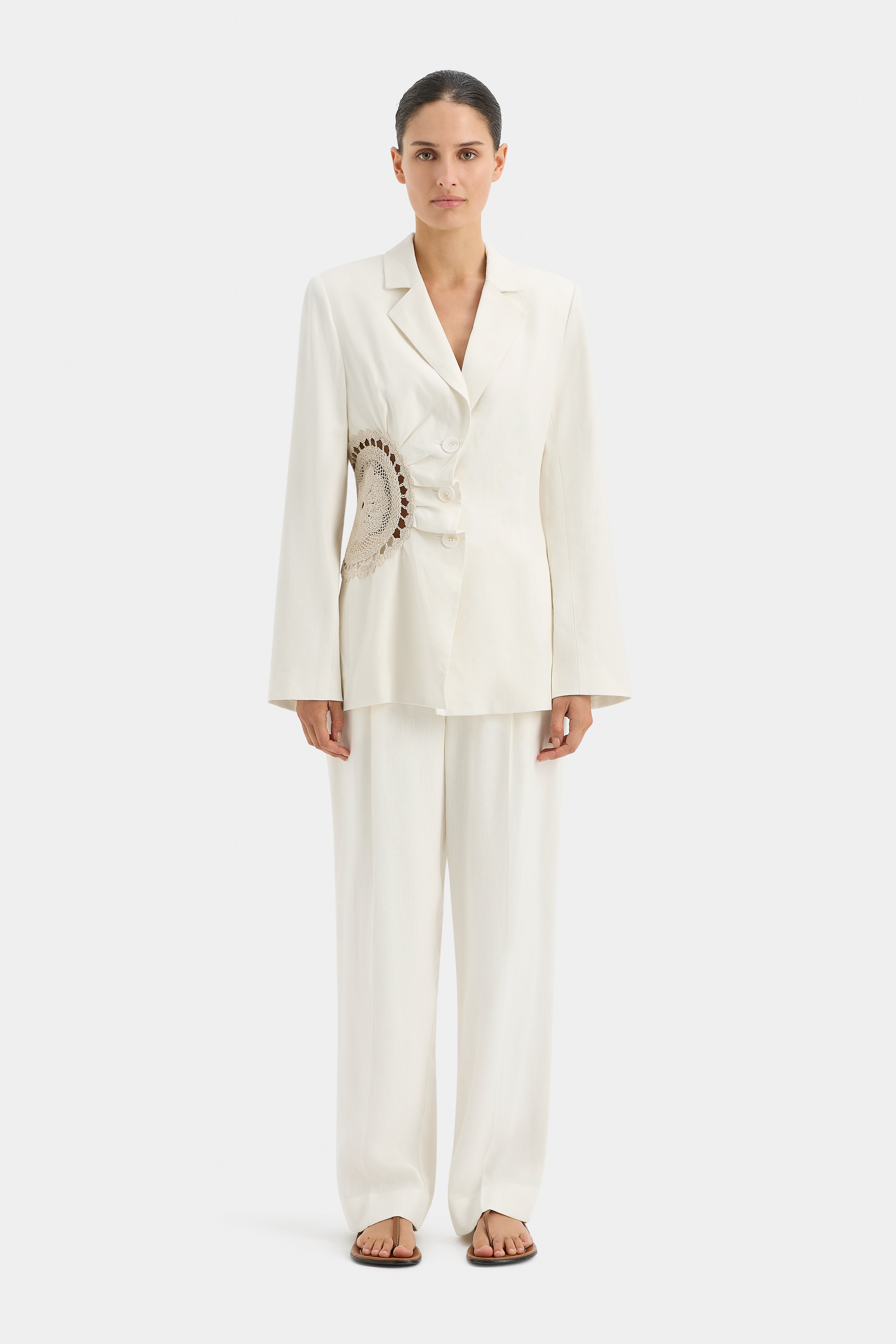 Atacama Natural Blazer for Women - Lightweight & Breathable Jacket for Office, Travel & Casual Wear