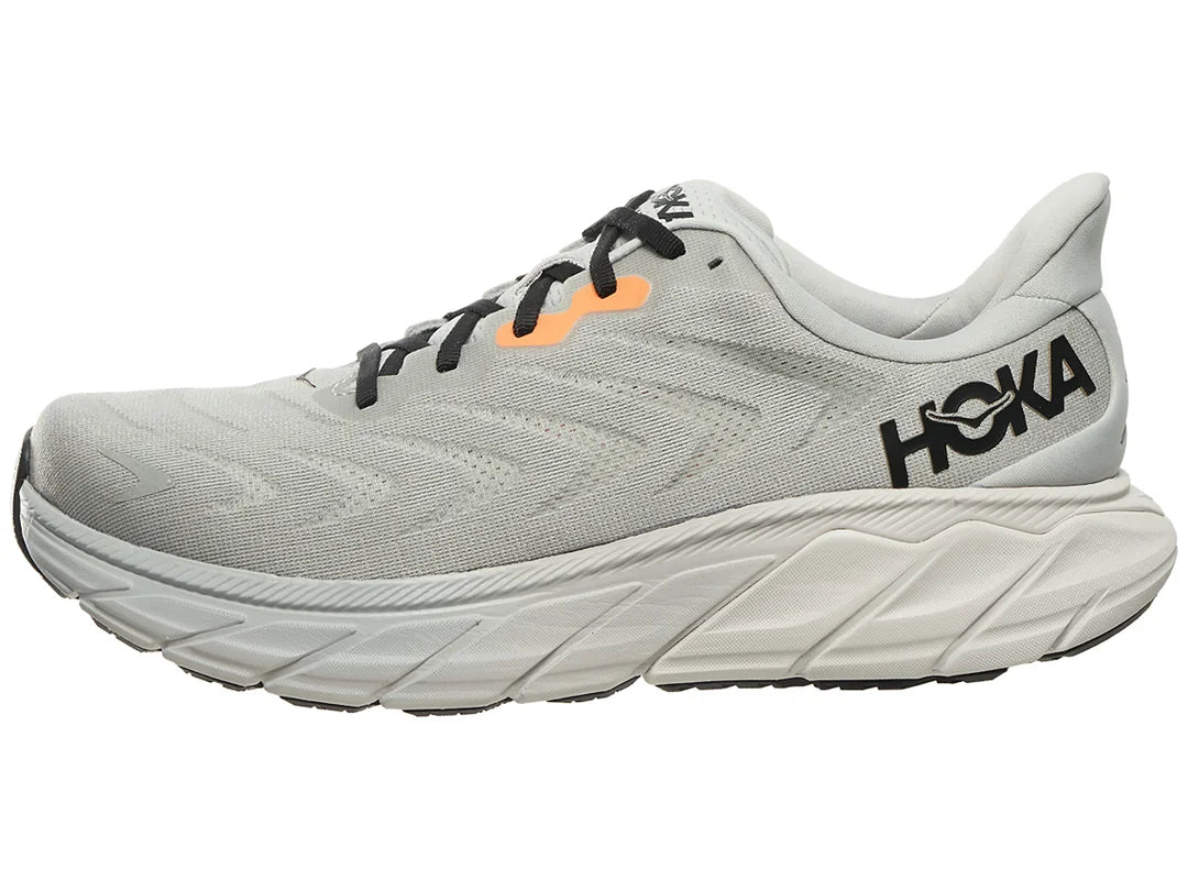 HOKA Arahi 6 Running Shoes for Men - Lightweight Stability Sneakers in Harbor Mist/Black | Perfect for Road Running, Jogging & Daily Wear