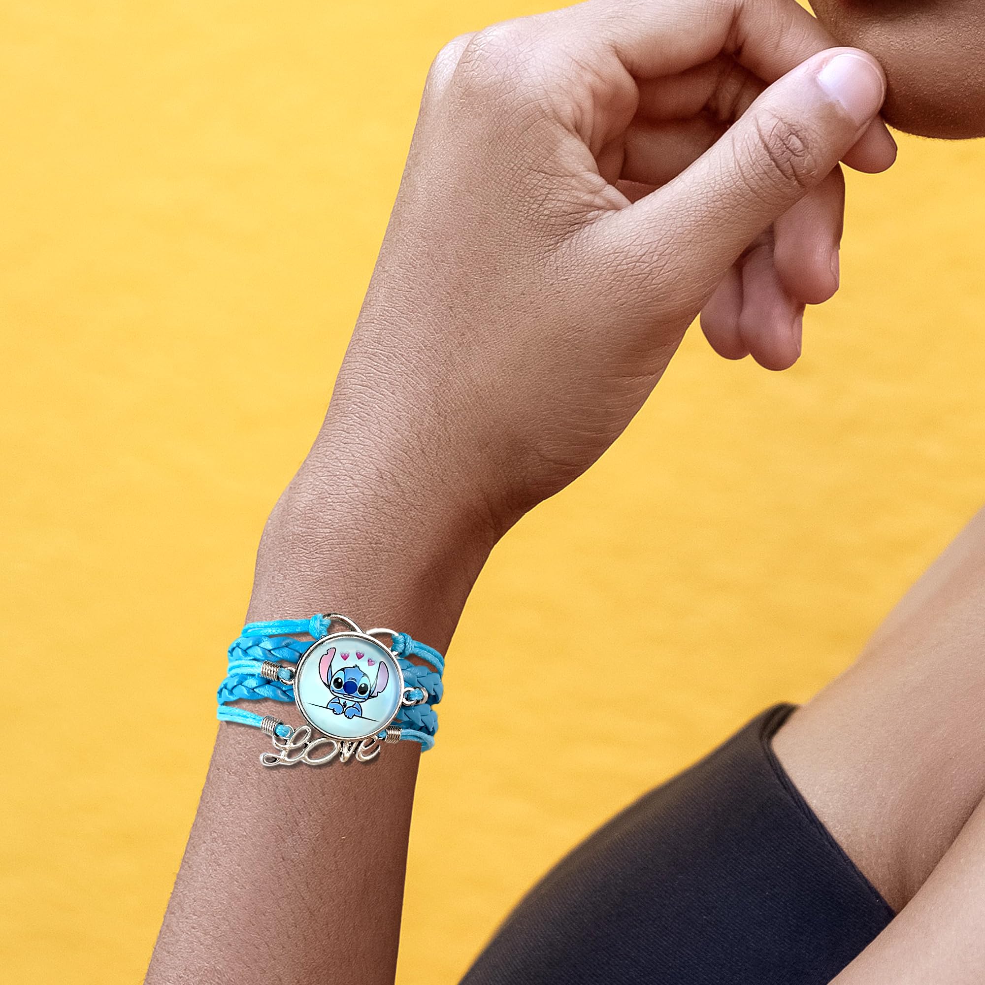 Stitch Bracelet for Women - Trendy Party Jewelry & Birthday Gift - Perfect for Disney Fans, Cosplay & Everyday Wear