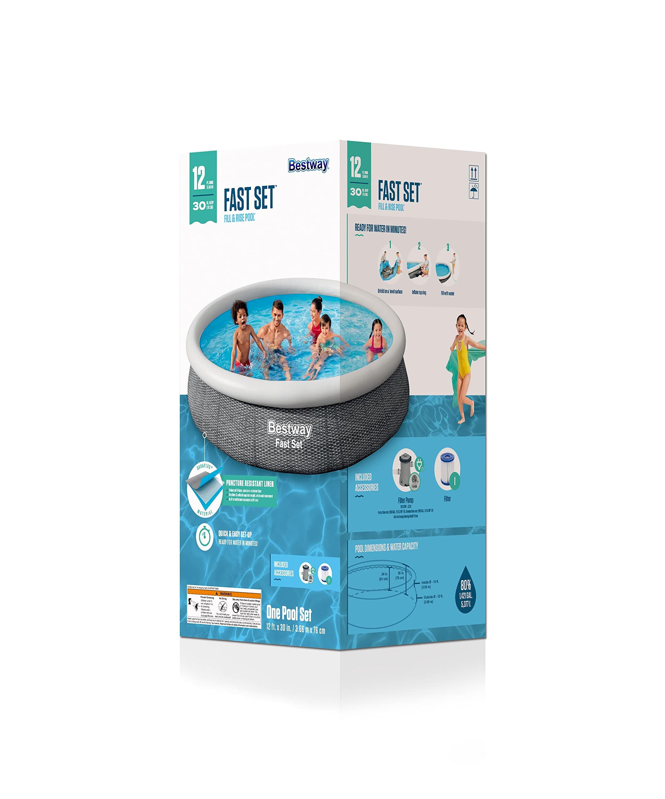 Bestway Fast Set 12' x 30