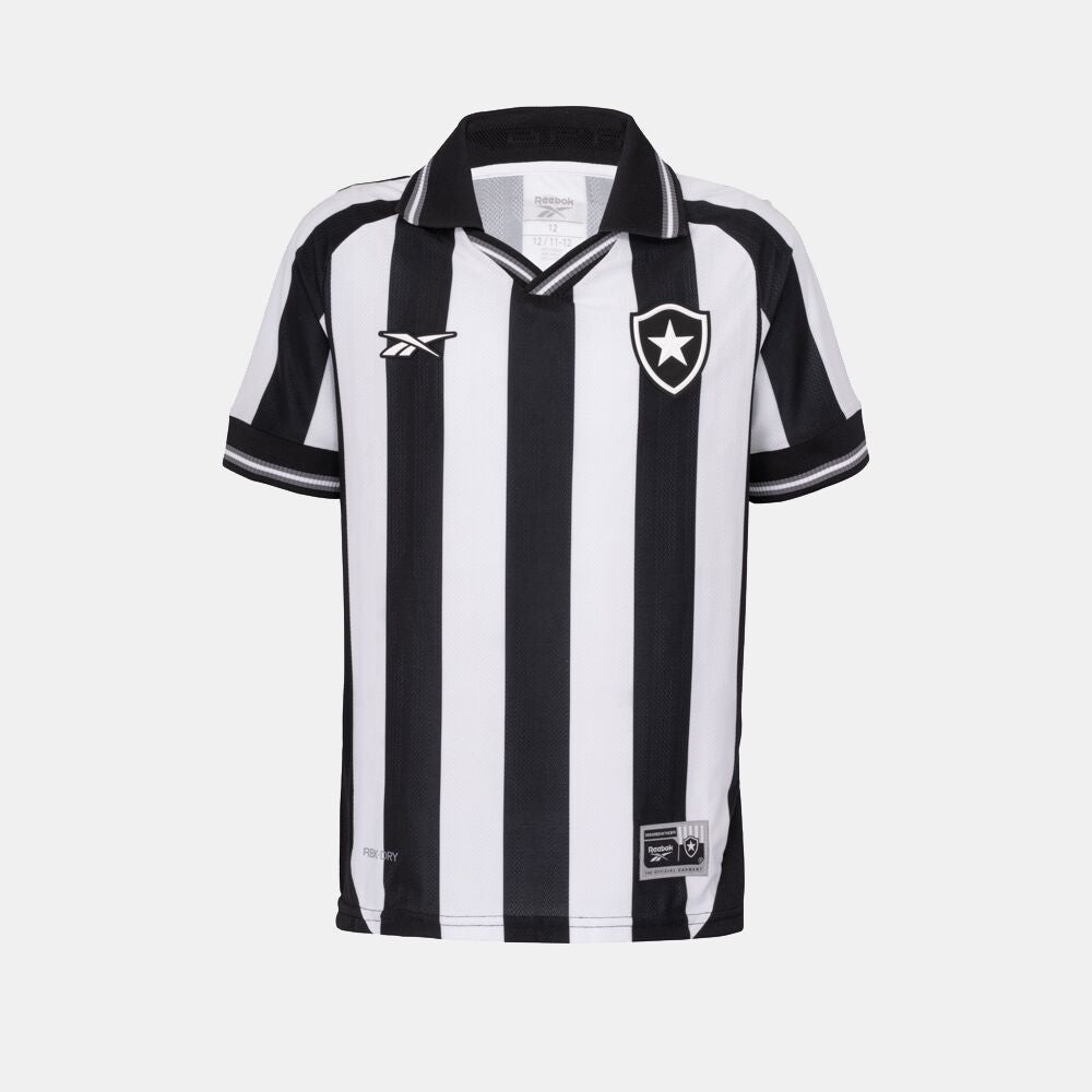 Official Botafogo FC Kids' Home Jersey - Authentic Soccer Uniform for Boys & Girls - Perfect for Matches, Training, and Fan Support