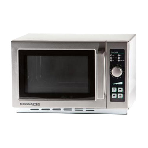 Amana MCS10DSE Commercial Microwave Oven - 1000W, 120V, Dial Control for Restaurants & Cafes | Medium Volume MenuMaster for Fast Food Prep & Reheating