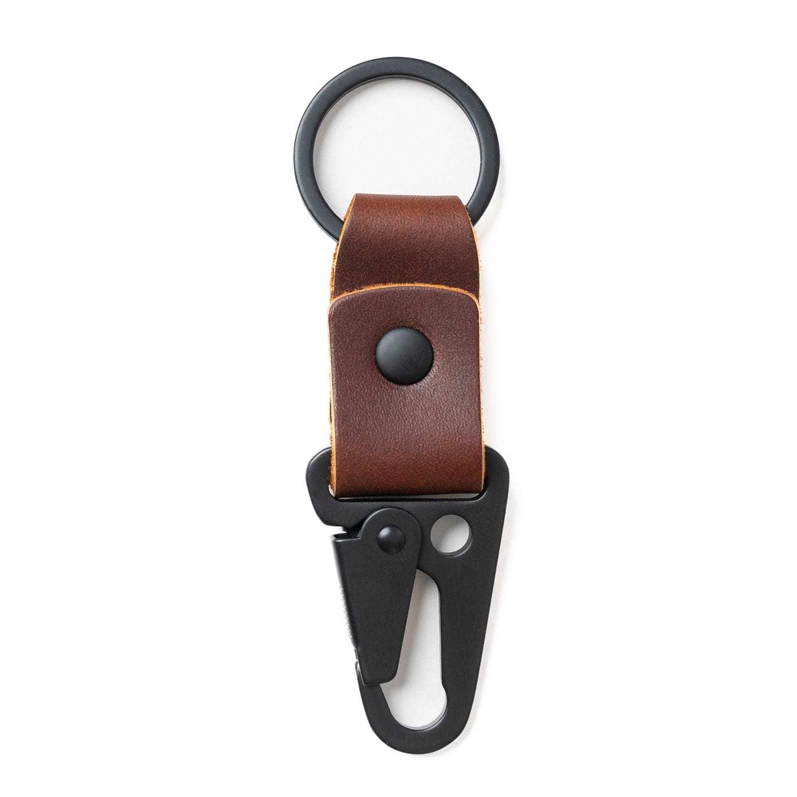 Premium Leather Keychain Clip - Durable & Stylish Key Holder for Home, Office, and Travel Accessories
