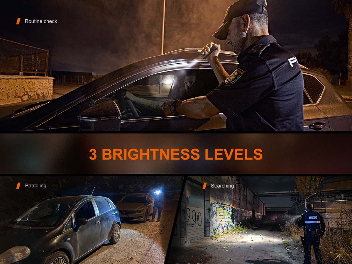 Fenix TK05R Rechargeable LED Flashlight - High Lumens, Durable & Waterproof for Camping, Hiking, Emergency Use
