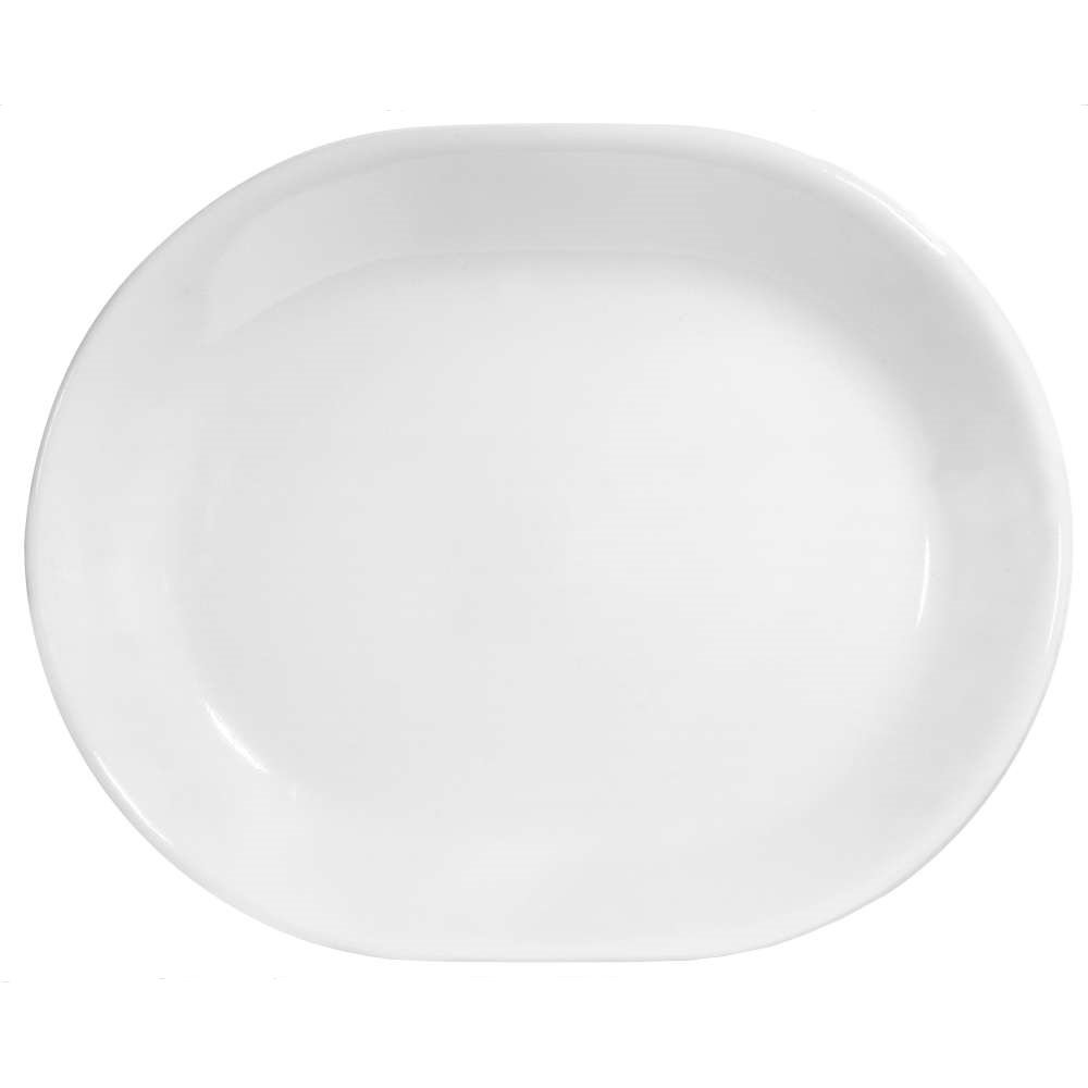 Corelle Vitrelle 38-Piece Dinnerware Set for 12 - Triple Layer Chip Resistant Glass Plates & Bowls - Lightweight Round Dishes in Winter Frost White - Perfect for Family Dinners, Entertaining Guests & Everyday Use