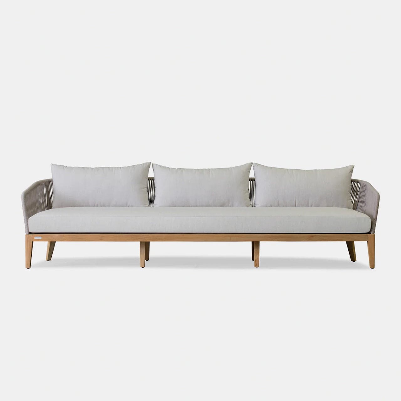 Avalon Outdoor 3-Seat Patio Sofa Set - Waterproof Wicker Furniture for Garden, Poolside, Deck & Backyard Relaxation