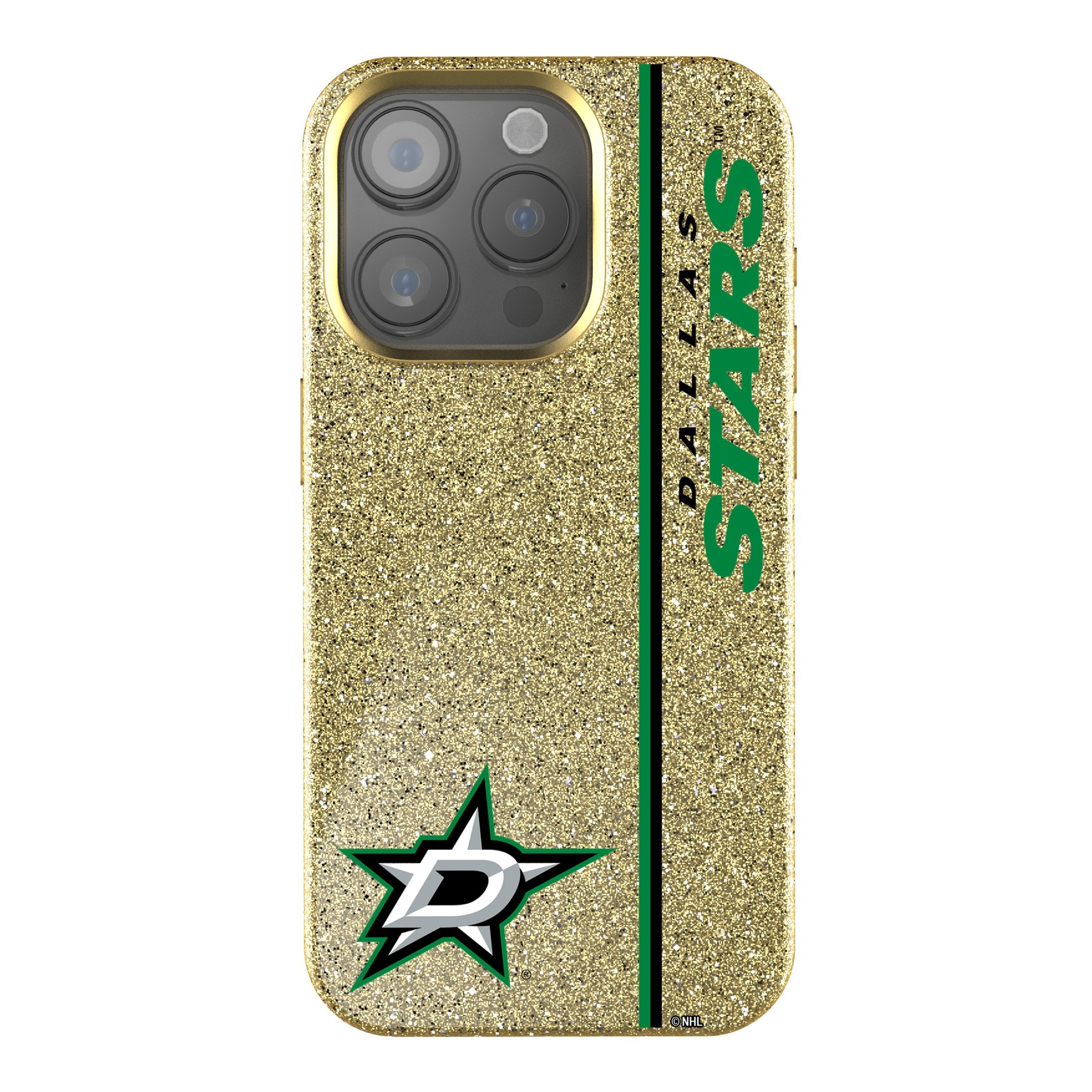 Dallas Stars Rhinestone Glitter Phone Case for iPhone & Samsung - Stylish & Protective Hockey Fan Accessory for Games & Daily Use