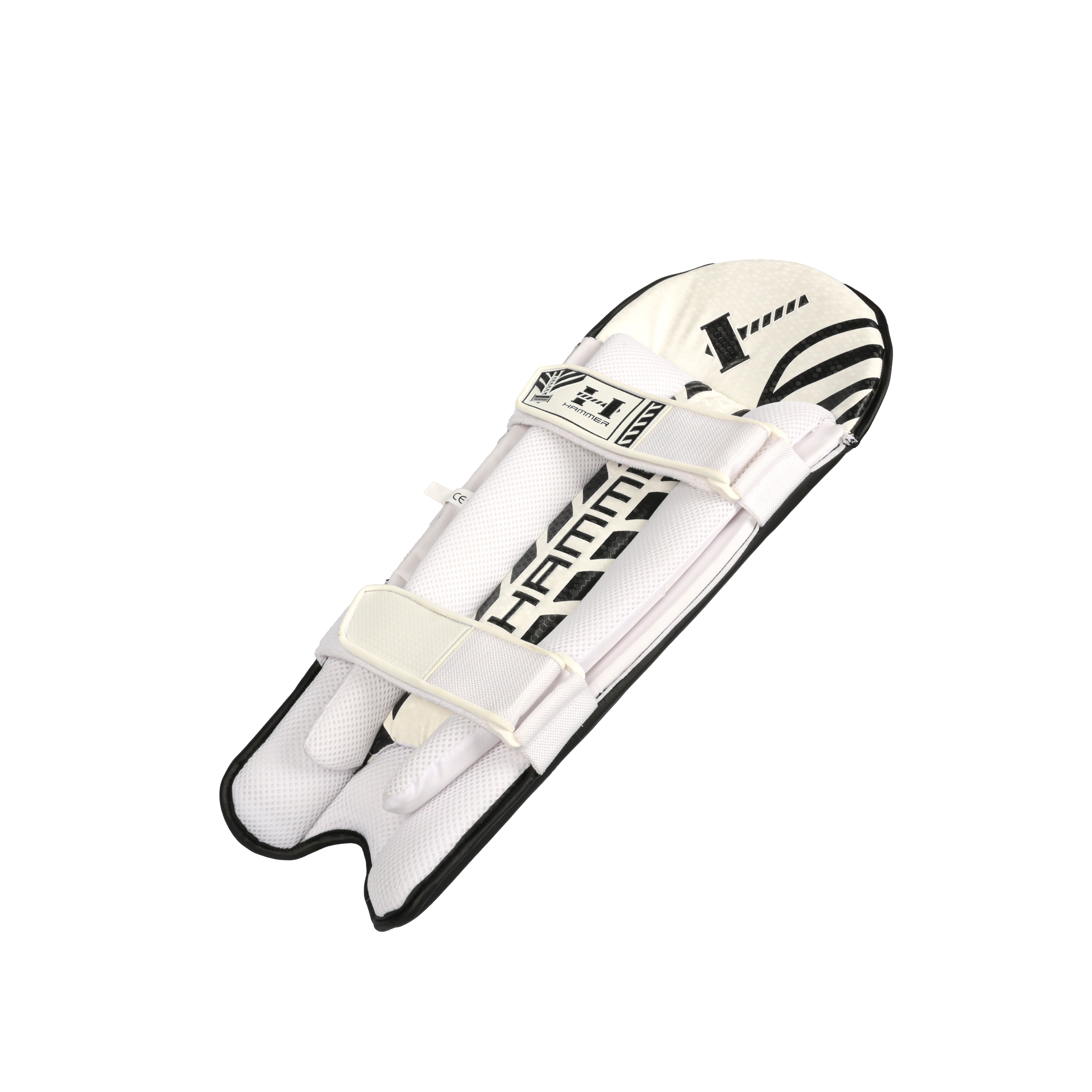 Hammer Black Edition Wicket Keeping Pads 2025 - Premium Cricket Leg Guards for Wicket Keepers (Black) | Perfect for Professional Matches & Training Sessions