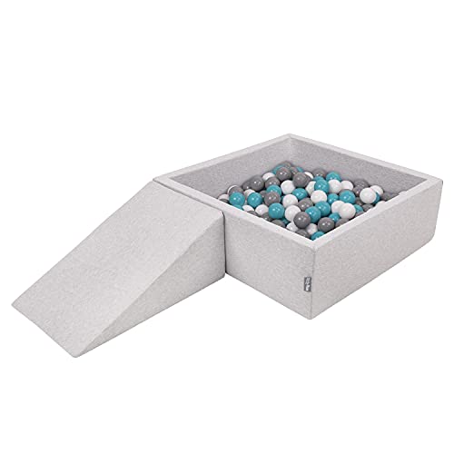 Gris Clair: Gris/Blanc/Turquoise