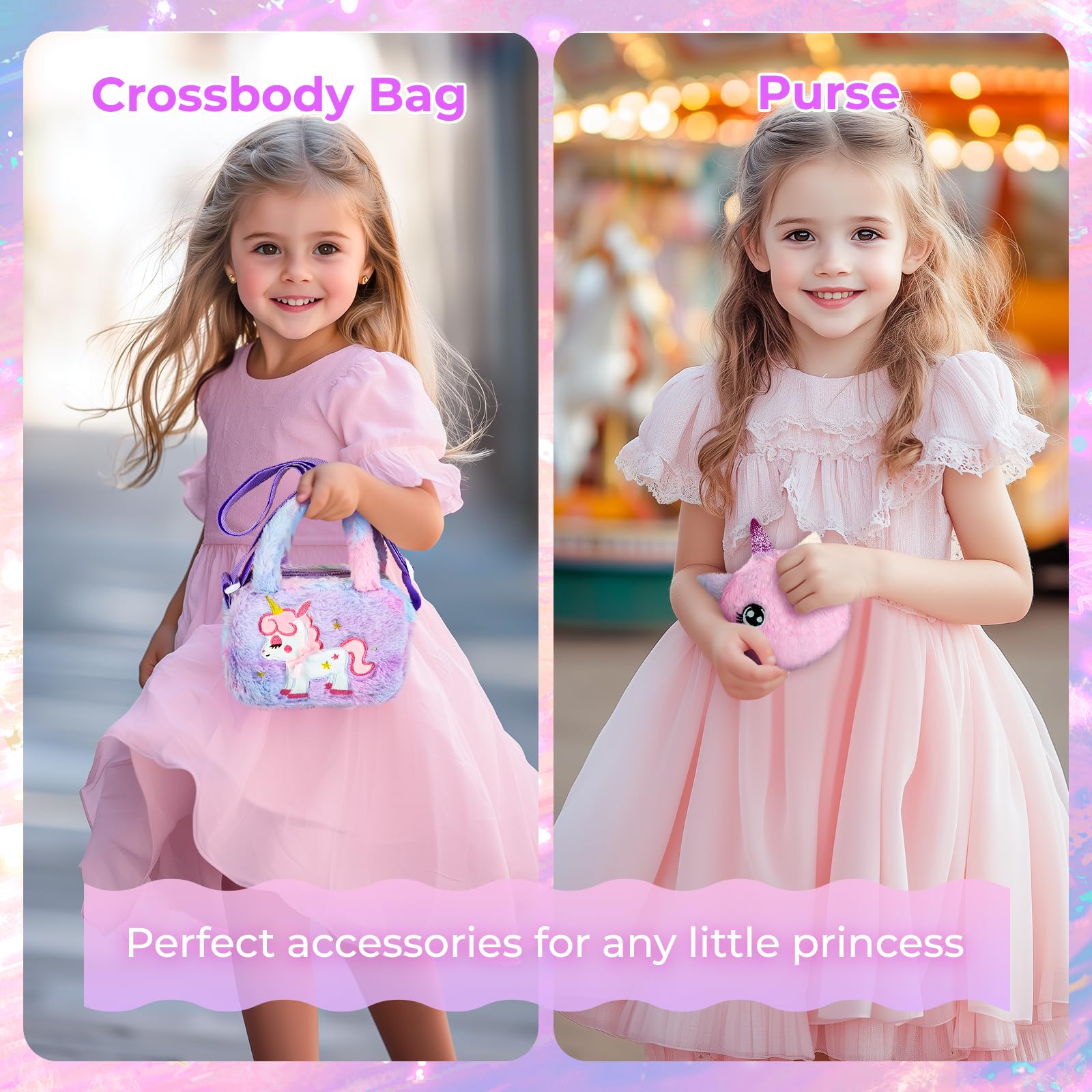 Magical Unicorn Gift Set for Girls Ages 4-10 - 12PCS Kids Unicorn Toys, Perfect Christmas & Birthday Present for Daughter, Niece, Granddaughter | Great for Playtime, Room Decor & Fantasy-Themed Parties