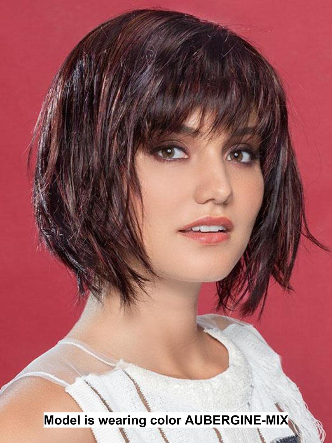 Ellen Wille Change Wig Bundle - 5 Piece Set with Dark Chocolate Mix Wig, Christy's Wigs Q&A Booklet, 2oz Travel Size Wig Shampoo, Wig Cap & Wide Tooth Comb | Perfect for Costumes, Cosplay & Everyday Wear