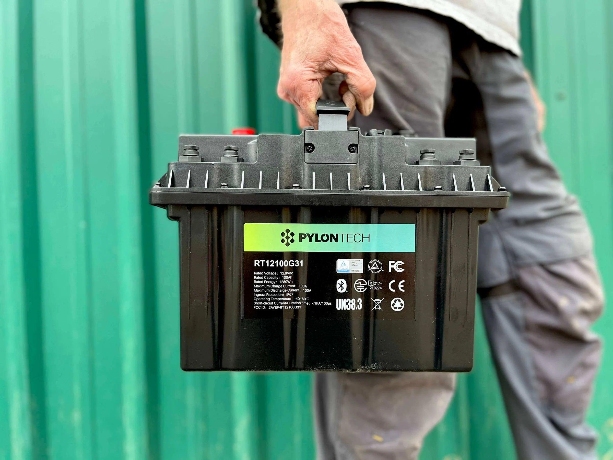 Pylontech RT12100G31 48V 100Ah Smart Lithium Battery for Solar Energy Storage - Home Backup Power & Off-Grid Systems