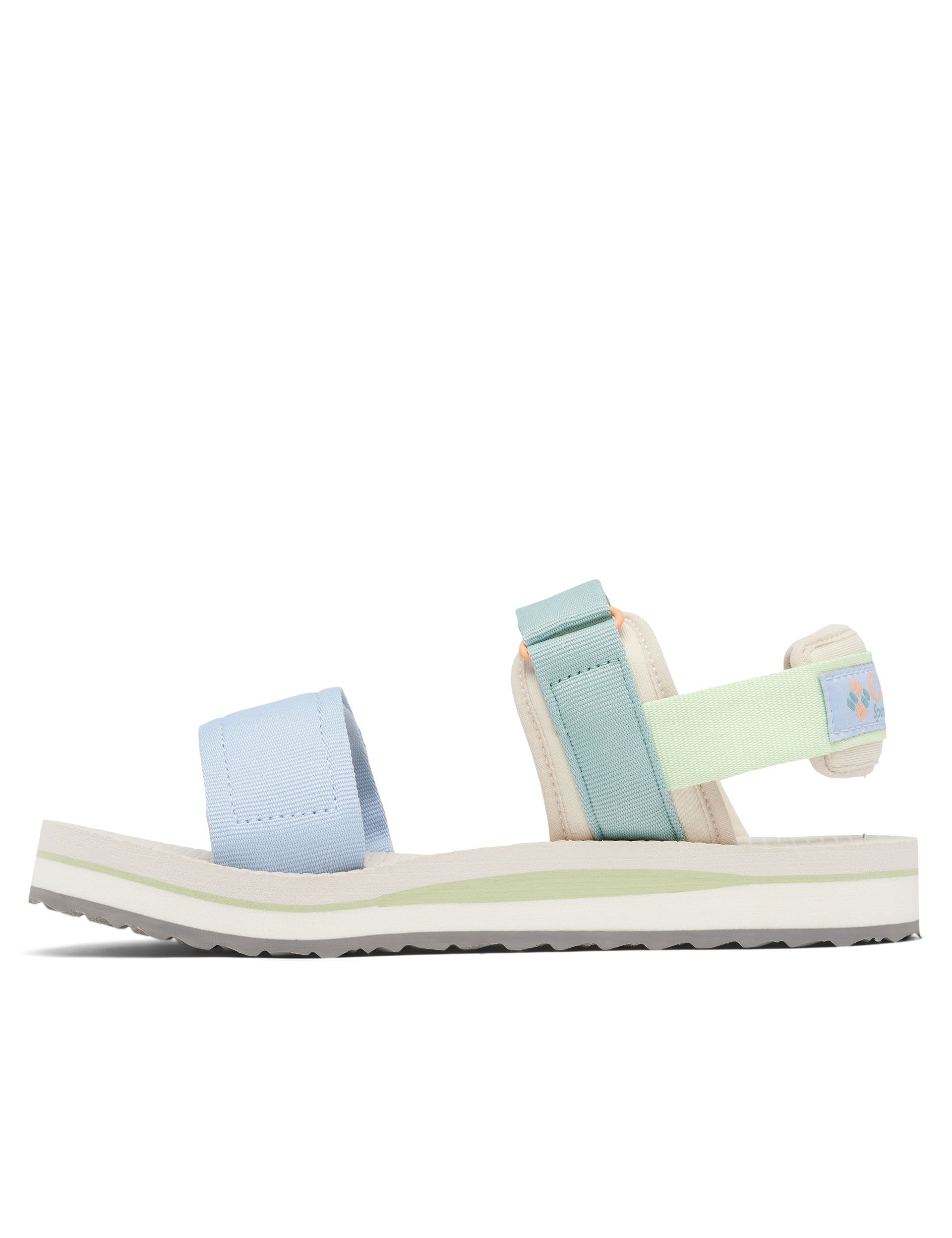 Via Sandal - Dark Stone/Apricot Fizz Women's Comfortable Flip Flops | Perfect for Beach, Pool, and Summer Vacation Outfits
