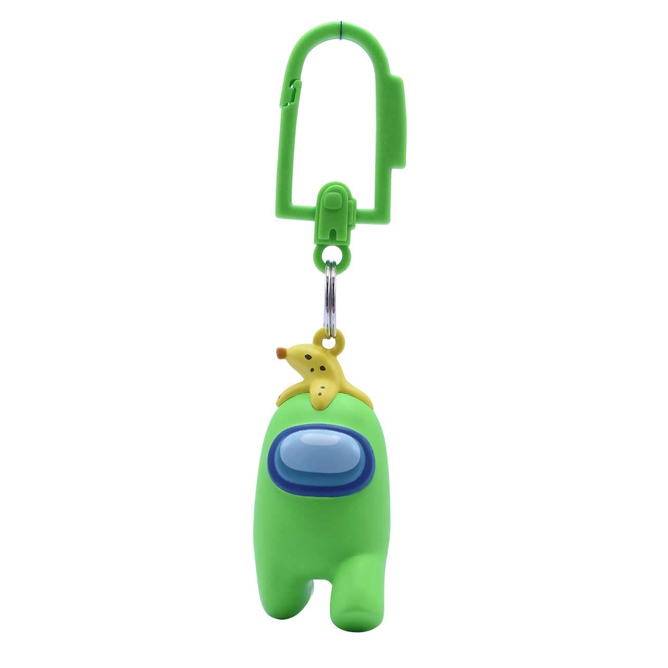 Just Toys LLC Among Us Backpack Hangers - Series 2 | Fun Character Hooks for School Bags, Lockers & Dorm Rooms | Official Among Us Merchandise
