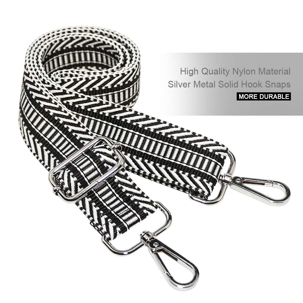 Adjustable Handbag Strap Replacement - Wide Shoulder Strap for Crossbody Bags & Purses - Perfect for Work, Travel & Everyday Use