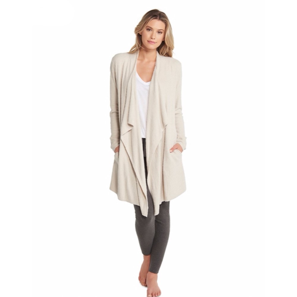 Barefoot Dreams CozyChic Lite Island Wrap - Ultra Soft Lightweight Cardigan for Women | Perfect for Lounging, Travel & Cozy Evenings at Home