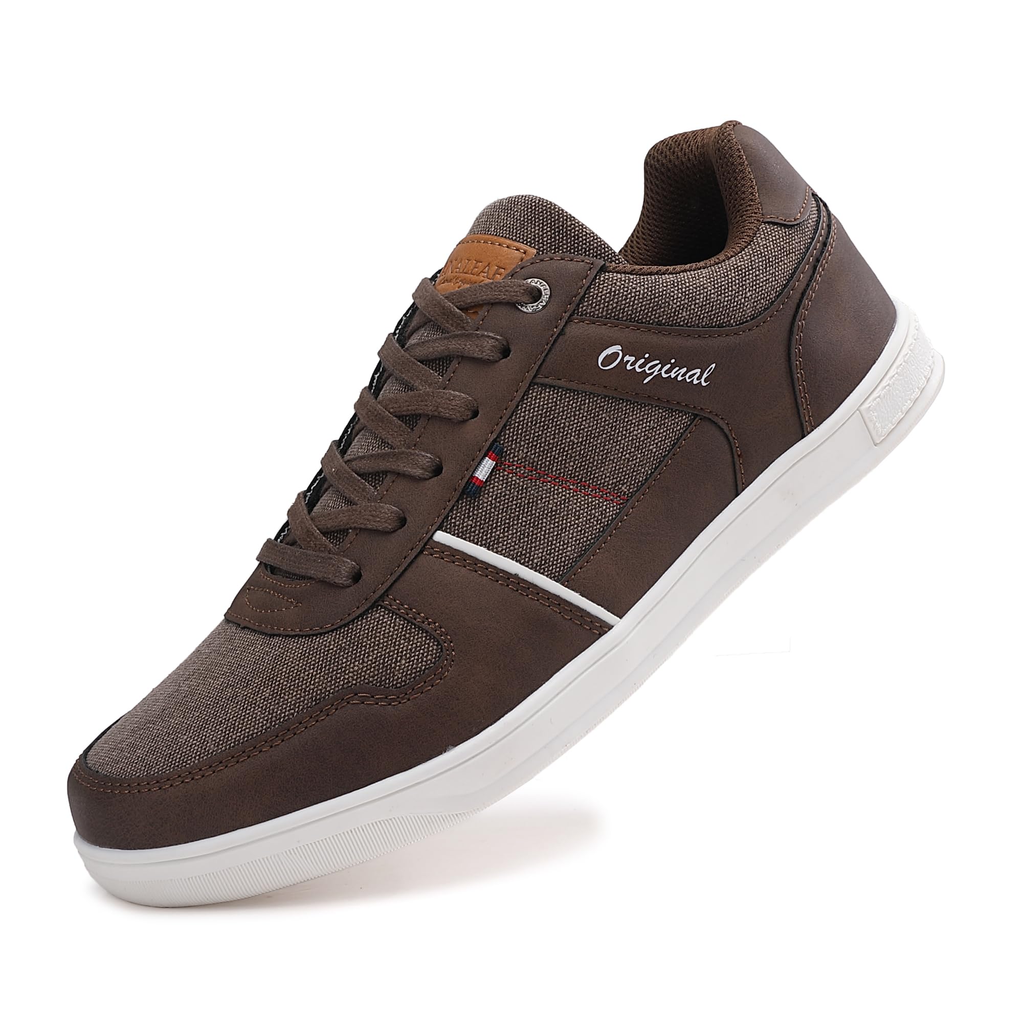 Men's Casual Sneakers - Classic Fashion Lace-Up Walking Shoes for Men | Comfortable Daily Wear, Gym, Travel & Outdoor Activities