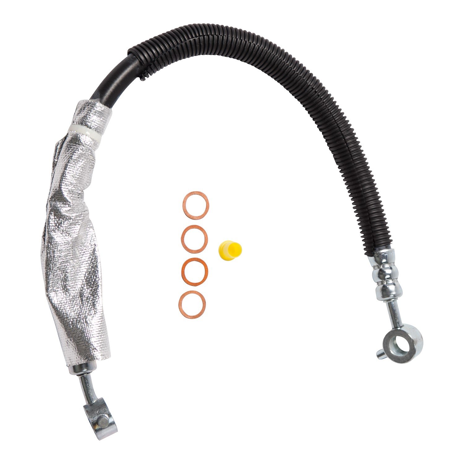 Edelmann 80101 Power Steering Pressure Hose - High Performance Replacement for Smooth Steering | Perfect for Chevy, Ford, Dodge & More | DIY Auto Repair & Maintenance
