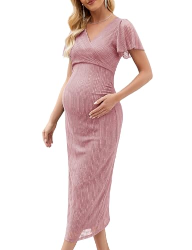 Short Sleeves, Dusty Rose