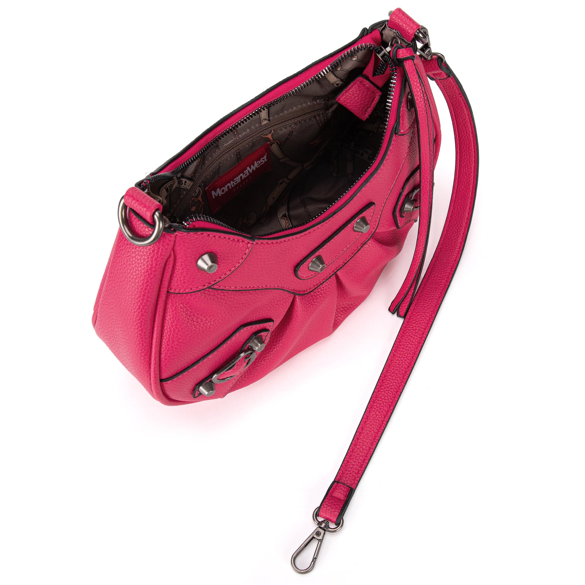 Montana West Medium Shoulder Bag for Women - Stylish Crescent Hobo Handbag with Adjustable Strap | Perfect for Work, Travel & Everyday Use