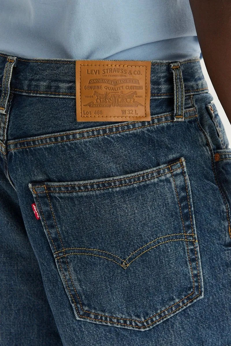 Levi's Bermuda 468 Stay Loose Men's Casual Shorts - Comfortable Cotton Stretch Fit for Summer, Beach & Outdoor Activities