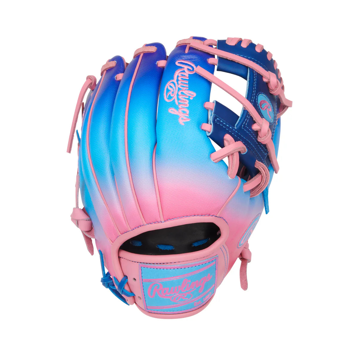 Rawlings Heart of the Hide Funburst PROR204 2RSS Infield Baseball Glove 11.5