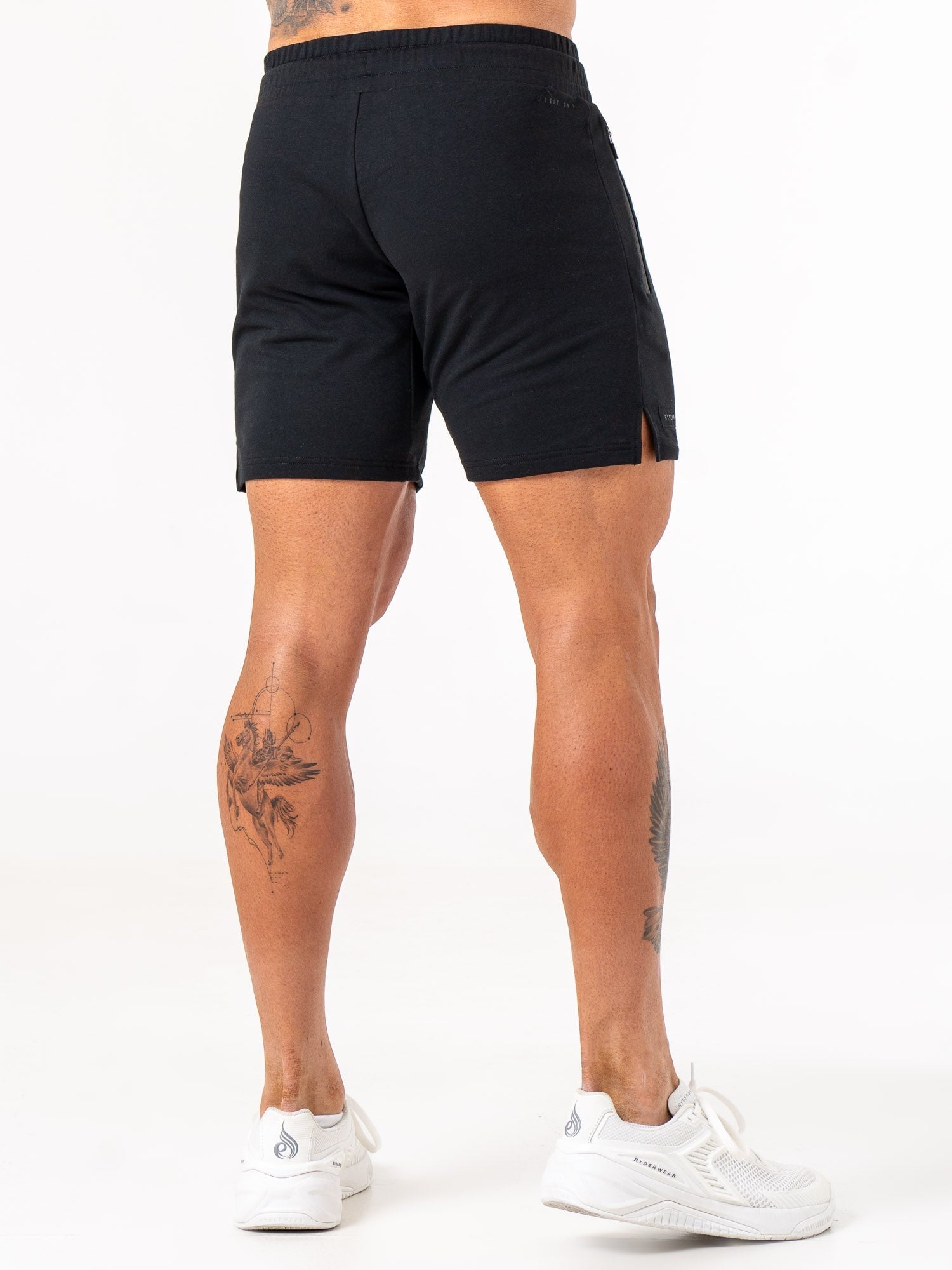 Endurance Track Shorts for Men - Black Running Shorts for Gym, Workout & Training - Lightweight & Breathable Athletic Shorts