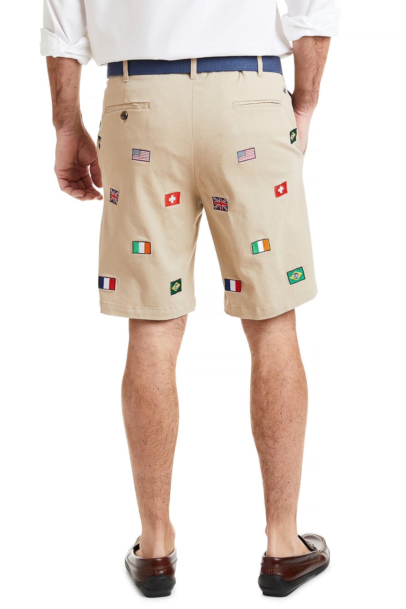 Cisco Men's Short Stretch Twill Khaki Pants - Comfortable Casual Wear for Work & Travel | Perfect for Office, Outdoor Activities & World Cup Events