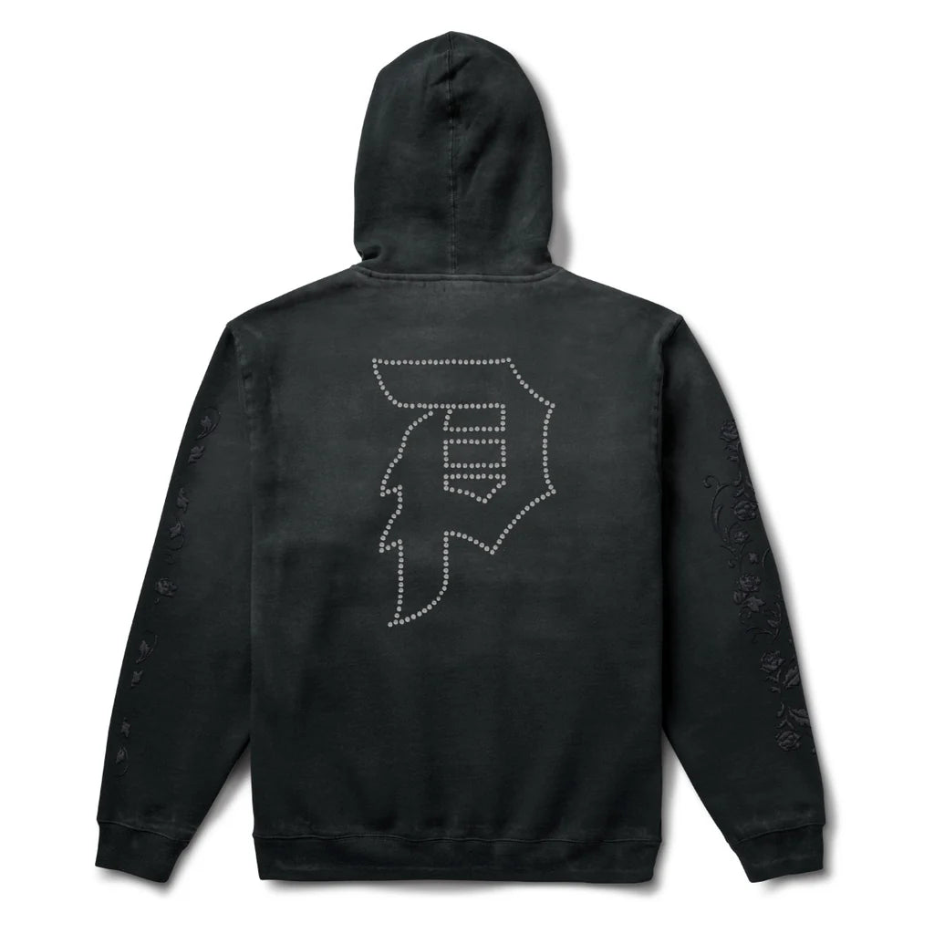 Primitive Nightfall Oversized Hoodie for Men & Women - Cozy Streetwear Pullover with Kangaroo Pocket - Perfect for Casual Wear, Gym & Outdoor Activities