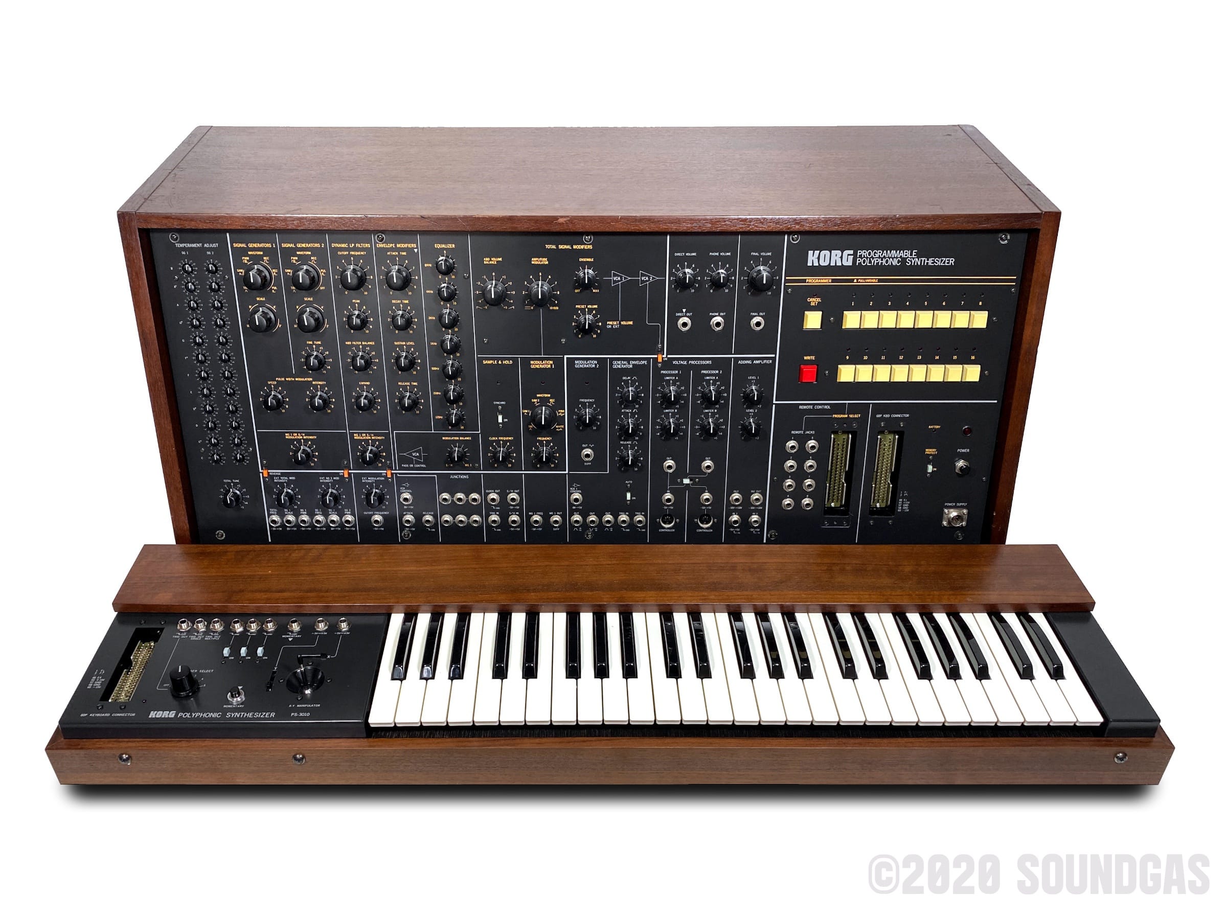Korg PS 3200 Professional Polyphonic Synthesizer - Vintage Analog Keyboard for Music Production & Live Performance
