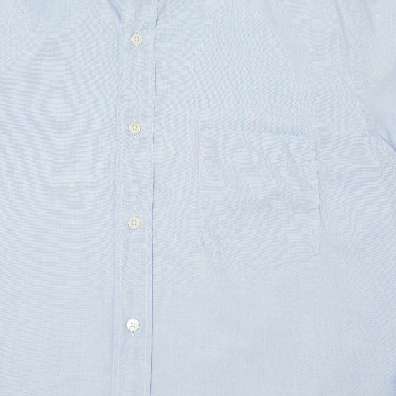 Hartford Paul Men's Casual Button-Down Shirt - Classic Blue Oxford Cotton Shirt for Business Casual & Weekend Wear