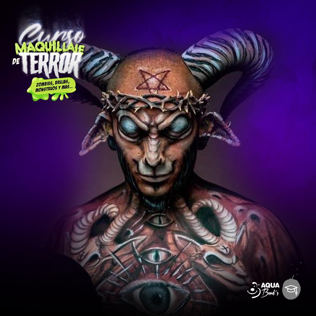 Online Horror Makeup Course: Zombies, Monsters & More - June 23-25 | SFX Makeup Tutorials for Halloween, Cosplay & Film