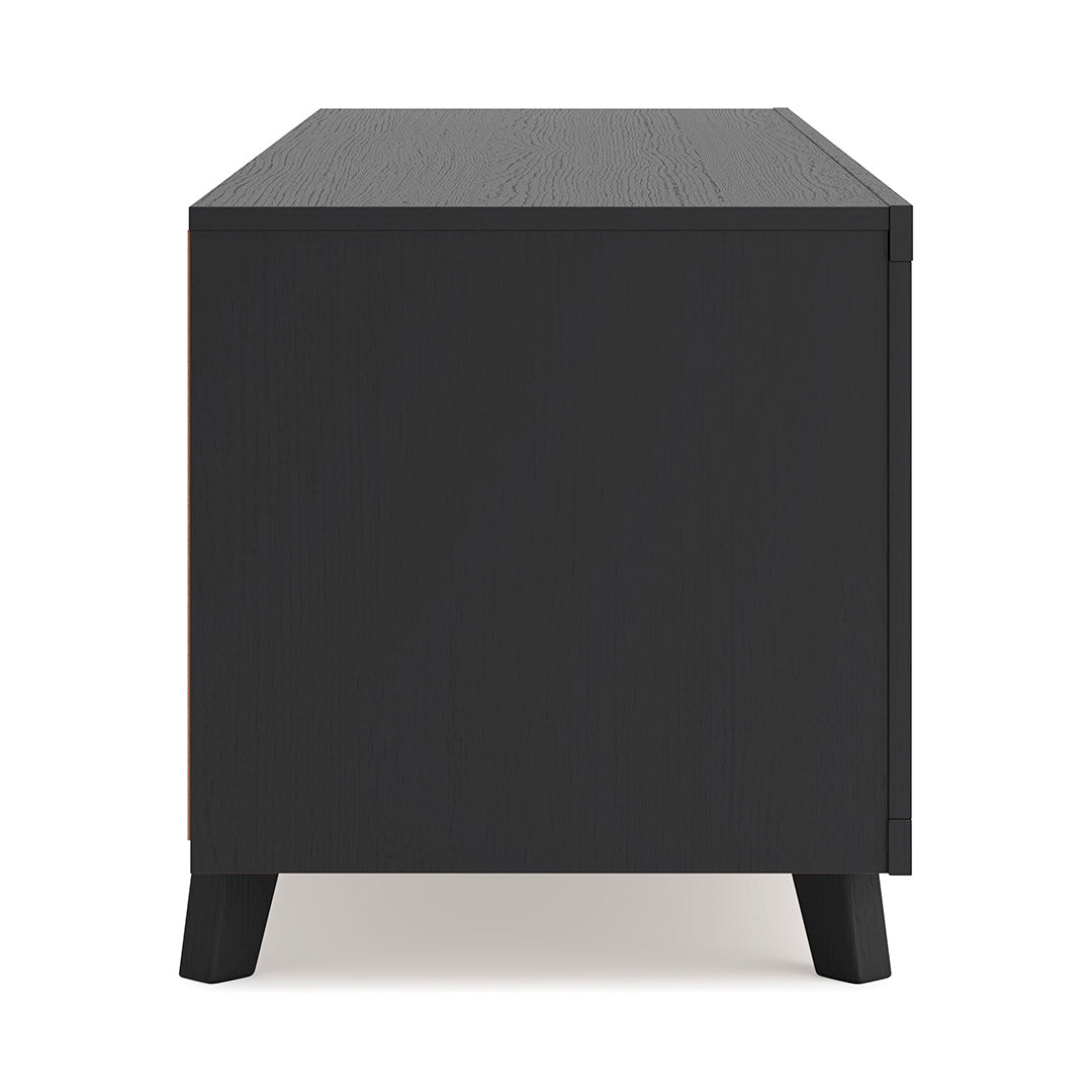 72 Inch Danziar TV Stand for Living Room - Modern Entertainment Center with Storage Shelves for TV, Gaming Console & Media Devices