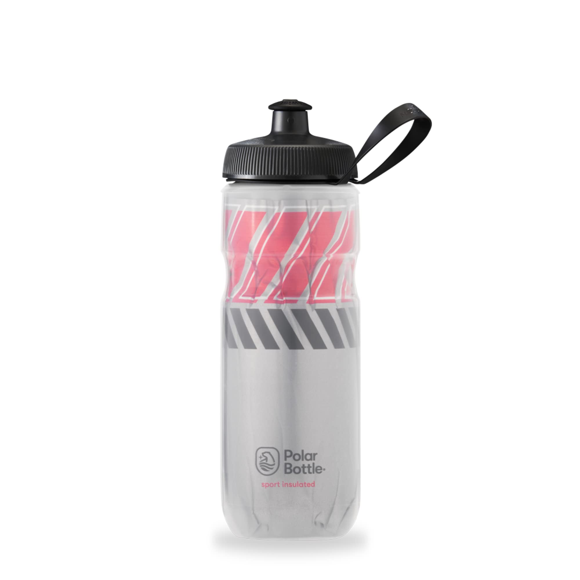 Polar Bottle Sport Insulated Water Bottle - BPA-Free, 20oz Cycling & Fitness Squeeze Bottle with Handle - Perfect for Hiking, Gym Workouts & Outdoor Activities