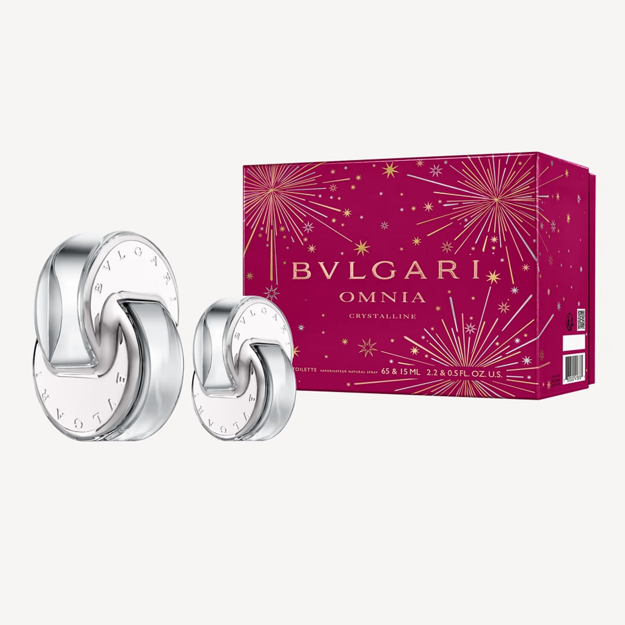 Omnia Crystalline 2-Piece Gift Set for Women - 2.5oz EDT Spray & 0.5oz Mini EDT Spray in Elegant Gift Box | Perfect Birthday, Anniversary & Holiday Present for Her