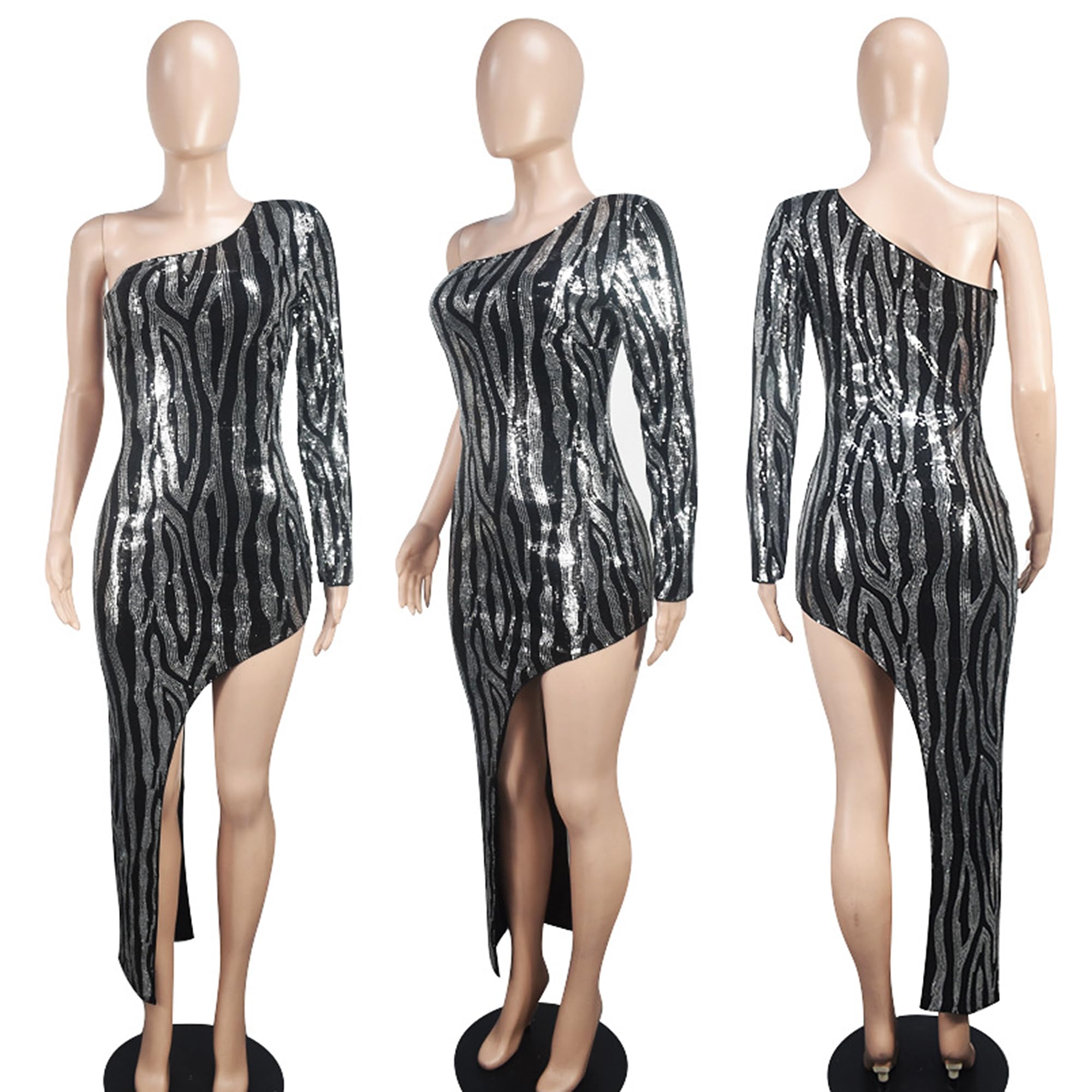 Sparkly Sequin Party Dress for Women - Elegant Glitter Club Dress for Birthday, New Year & Special Occasions | Perfect for Night Out, Cocktail Party & Holiday Events
